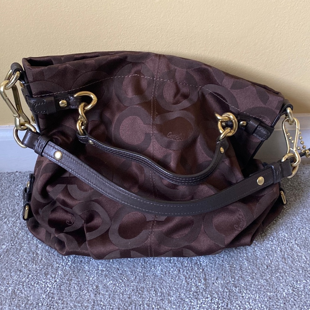 Brown Coach Satchel bag
